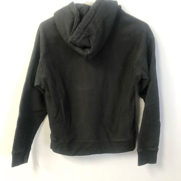 champion reverse weave black size small cropped see measurements - Picture 5 of 8